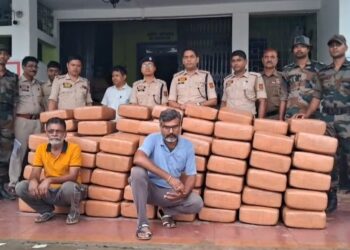 Churaibari Police Seize Cannabis Worth Nearly ₹4 Crore During Routine Check