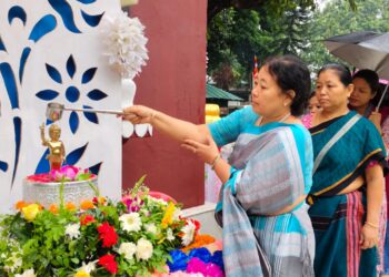 Devotees Gather at Benuban Vihar Monastery to Celebrate Buddha Purnima