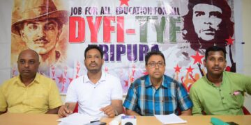 Leftist Youth Body Demands Immediate Filling of Vacancies in Tripura