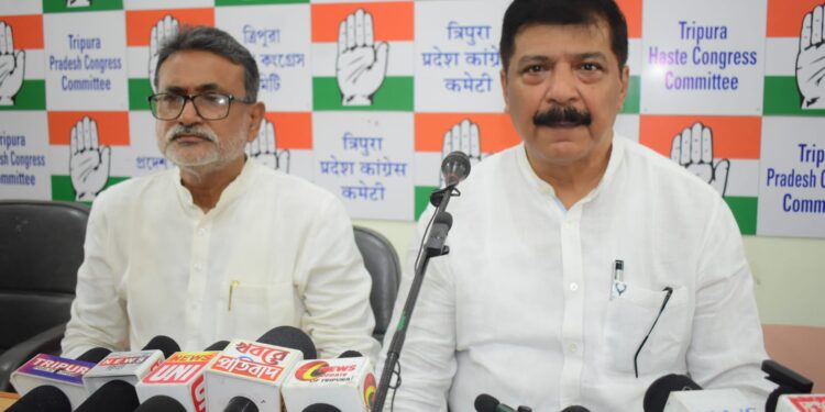 Tripura Congress Criticizes Central Government Over Ceasefire Decision