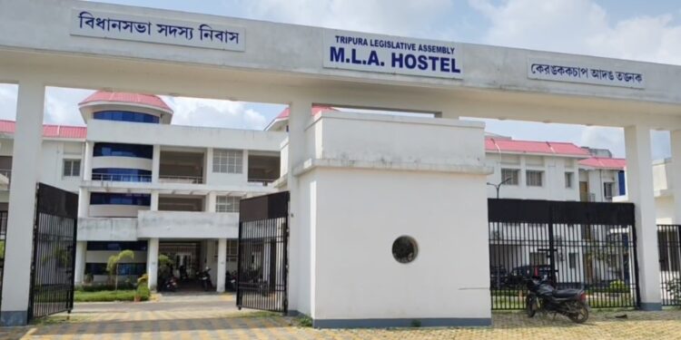 Cracks, Leaks Plague New Legislator Hostel; MLA Raises Quality Concerns