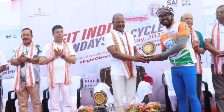 Agartala Promotes Fitness and Sustainability with ‘Sundays on Cycle’ Rally