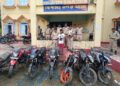 Bodhjungnagar Police Recover 8 Stolen Motorcycles, Arrest One