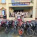 Bodhjungnagar Police Recover 8 Stolen Motorcycles, Arrest One