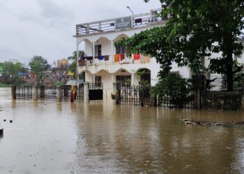 Over 7,000 Displaced as Heavy Rainfall Floods Low-Lying Areas in Tripura