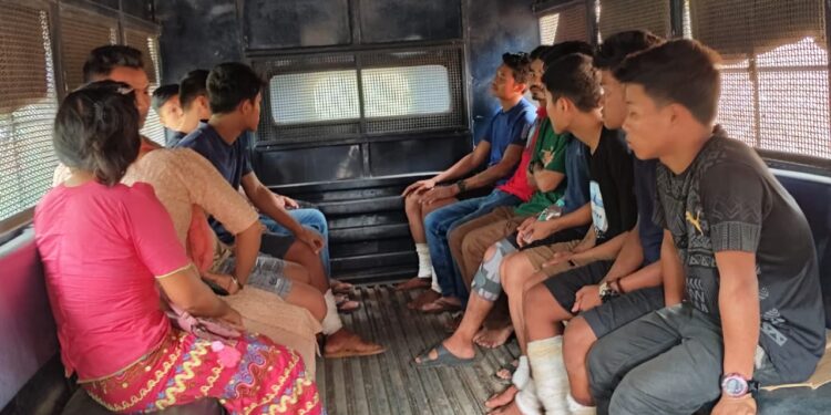 13 Suspected Bangladeshi Infiltrators with Rebel Links Detained Near Agartala