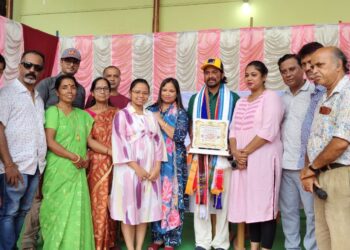Tripura’s First Everest Climber Aritra Roy Felicitated in Agartala