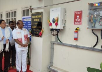 Tripura Raj Bhavan Goes Green with 40 kWp Rooftop Solar Plant