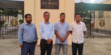 Tipra Motha MLA Meets Governor, Demands Action on Illegal Migrants