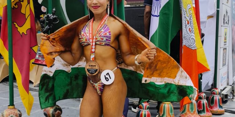 Tripura’s Rita Nag Clinches Bronze at South Asian Bodybuilding Championship