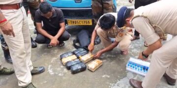 Tripura Police Seize Yaba Tablets Worth ₹4 Crore Near Assam Border