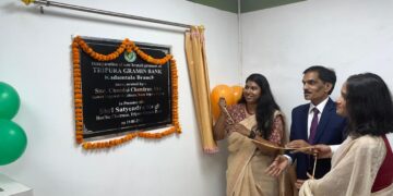 Tripura Gramin Bank Unveils Renovated Kadamtala Branch in North District