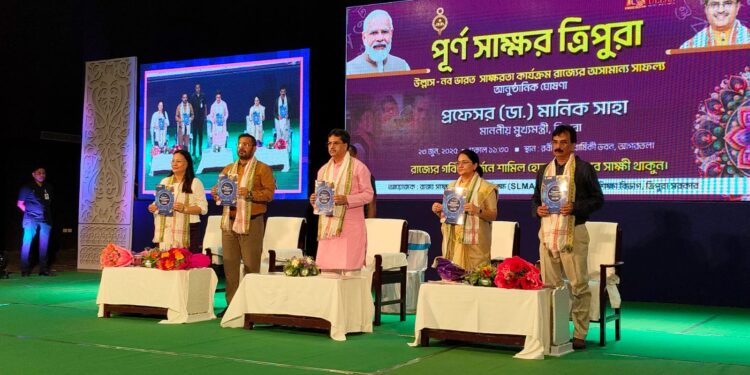 Tripura Declared Fully Literate, Becomes India’s Third State to Achieve Milestone