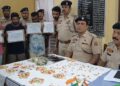 Tripura Police Bust Major Drug Racket in Agartala, Four Arrested with Brown Sugar