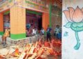 BJP Office Vandalised in Kalachhara Bazaar, Police Begin Investigation