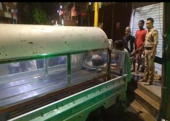 Unidentified Body Found in Waterlogged Street Amid Heavy Rains in Agartala