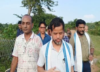 Minister Sukla Charan Noatia Inspects Jolaibari Roads, Promises Action