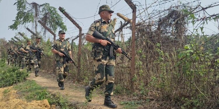 ADG BSF Eastern Command Reviews Border Security During Tripura Visit