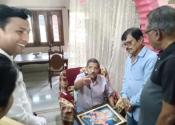 Bajrang Dal Protests in Agartala Over CPI-M Leader’s Alleged Remarks on Lord Hanuman