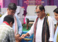 Union Education Minister Lays Foundation Stones for 6 Tribal Hostels in South Tripura