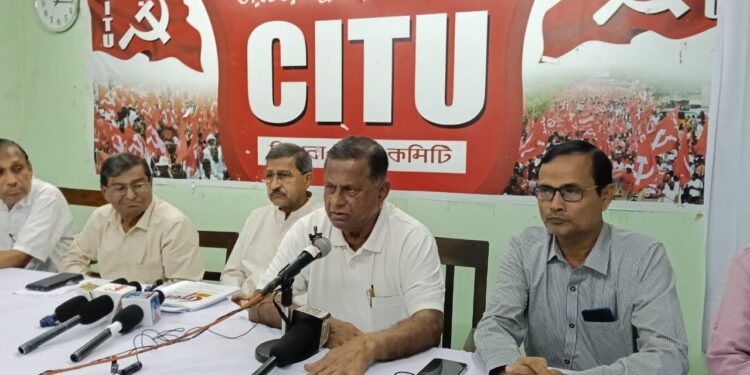 Trade Union Strike Sees Widespread Response Across Tripura, Say Organisers