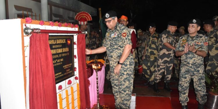 BSF Inaugurates Modern Mahila Barrack at BOP Ekinpur in South Tripura