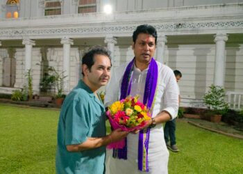 Biplab Deb’s Visit to Pradyot Sparks Speculation Amid Alliance Strain