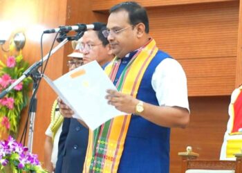 Tripura Cabinet Expansion: Kishore Barman sworn in as new Minister, Tipra Motha Ministers skip ceremony