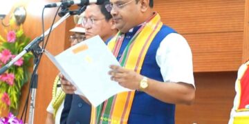 Tripura Cabinet Expansion: Kishore Barman sworn in as new Minister, Tipra Motha Ministers skip ceremony