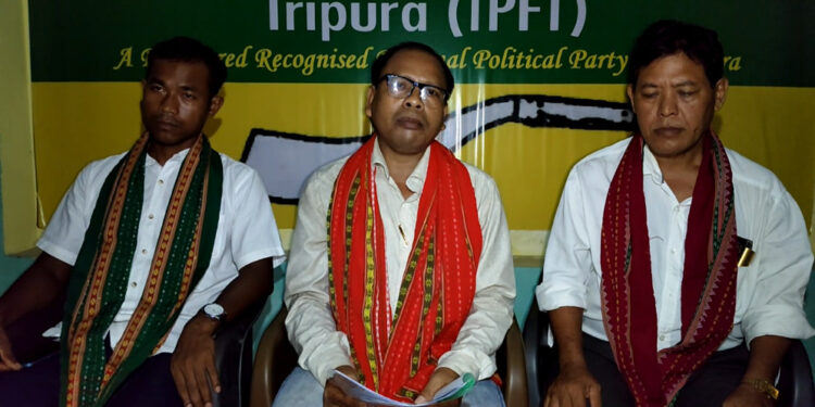 IPFT to Hold Rally in Agartala on August 23 to Press for Separate Tipraland State