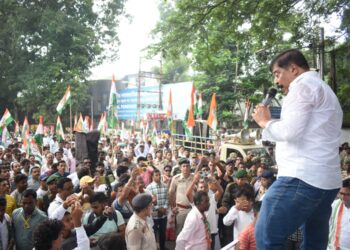Congress Holds ‘Vote Chod Gaddi Chhodd’ Rally in Agartala, Accuses BJP of Electoral Manipulation