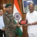 Eastern Command Chief Lt Gen Ram Chander Tiwari meets Tripura Guv