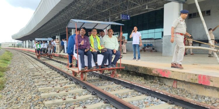 Bangladesh Envoy Visits Nischintapur Station, Rekindles Hope for Agartala-Akhaura Rail Link