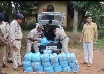 Police seizes vehicle loaded with 98 kilograms of dry cannabis