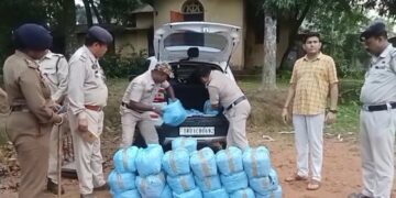 Police seizes vehicle loaded with 98 kilograms of dry cannabis