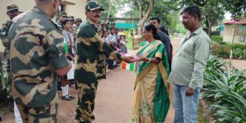 BSF Tripura Marks Rakshabandhan with Plantation Drive and Community Service