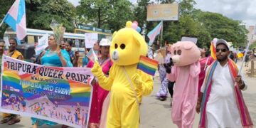 Tripura Queer Pride Walk 2025 Spreads Colours, Unity, and Call for Equality