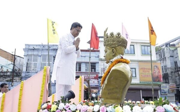 117th Birth Anniversary: CM Manik Saha Remembers Maharaja Bir Bikram