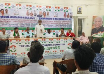 Tripura Congress Marks Quit India Day and Youth Congress Foundation Day