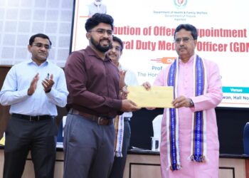 CM Manik Saha Hands Over Appointment Letters to Doctors and Librarians, Reiterates Government’s Commitment to Employment