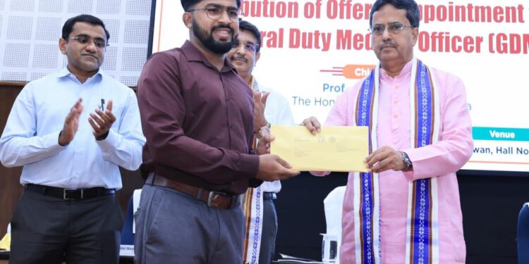 CM Manik Saha Hands Over Appointment Letters to Doctors and Librarians, Reiterates Government’s Commitment to Employment