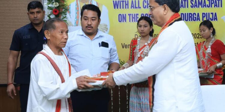 CM Manik Saha Interacts with Samajpatis, Stresses Brotherhood and Inclusive Development