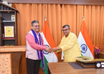 Hemant Verma assumes charge as Chairman of Tripura Electricity Regulatory Commission