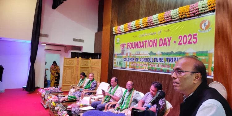 Tripura Agriculture College celebrates 19th Foundation Day