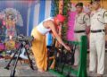 TSR Troopers in Tripura Observe Unique Vishwakarma Puja by Worshipping Weapons