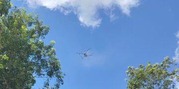 Tripura Uses Drones for First Time to Combat Rubber Plantation Fungus Outbreak