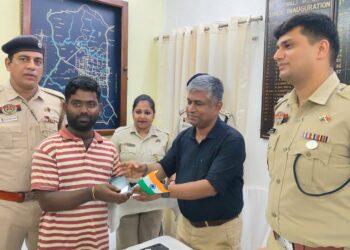 West Agartala Police Recover 28 Stolen Mobiles, Return to Owners
