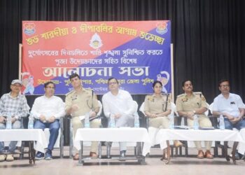 Admin in Agartala reviews prep for peaceful Durga Puja