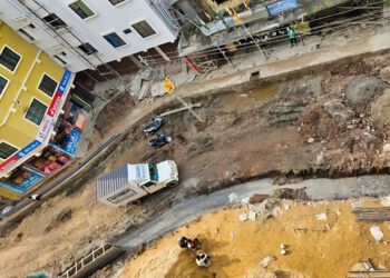 Agartala Faces Traffic Chaos Due to Drain Work