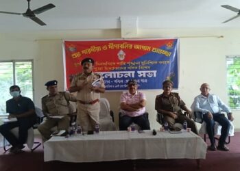 Police in West Agartala hold meet ahead of Durga Puja